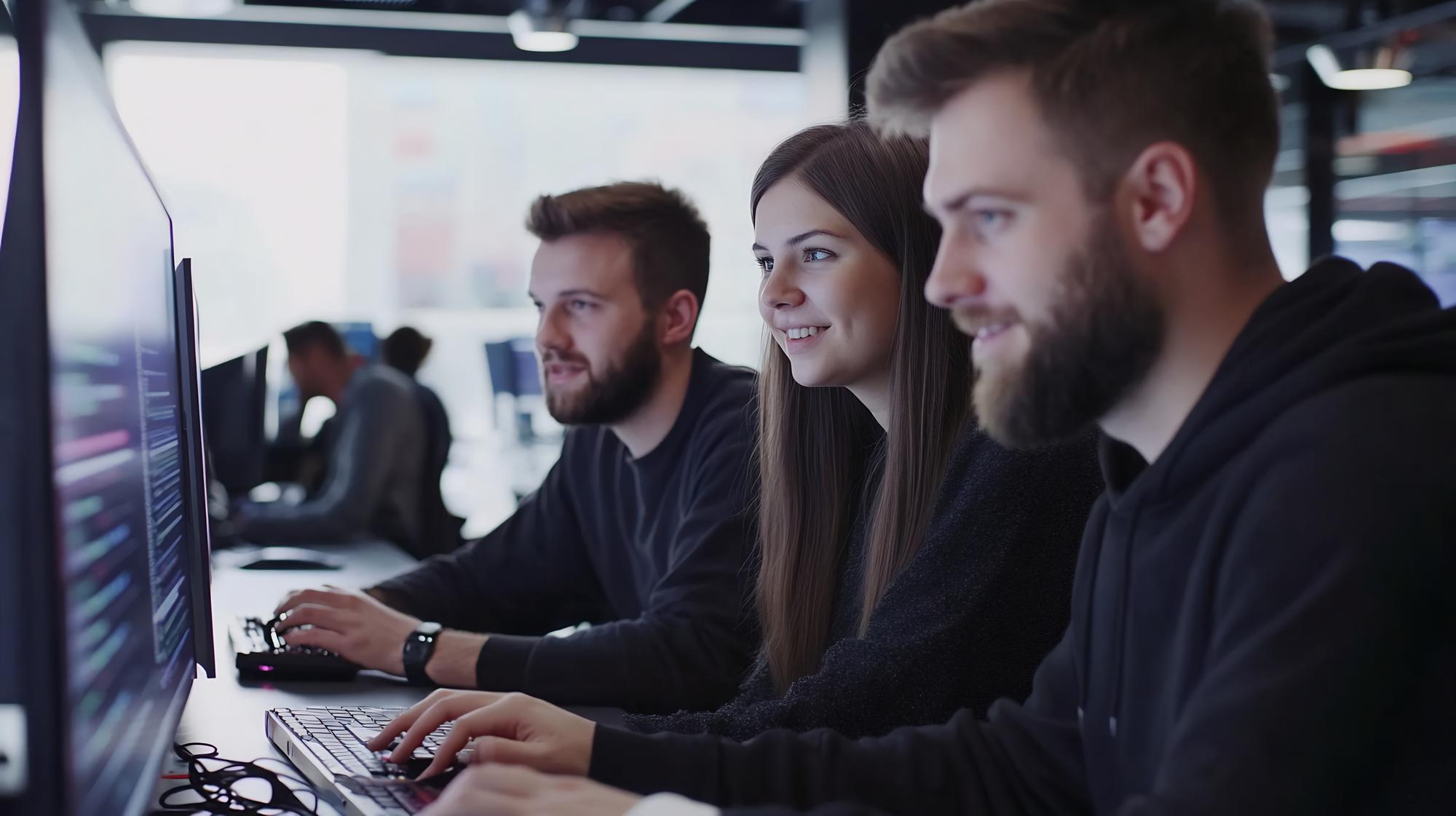 B2B IT management services team supporting business networks